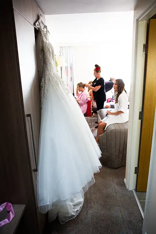 Wedding photography at Knebworth Barns, Knebworth, Hertfordshire