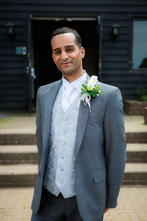 Wedding photography at Knebworth Barns, Knebworth, Hertfordshire