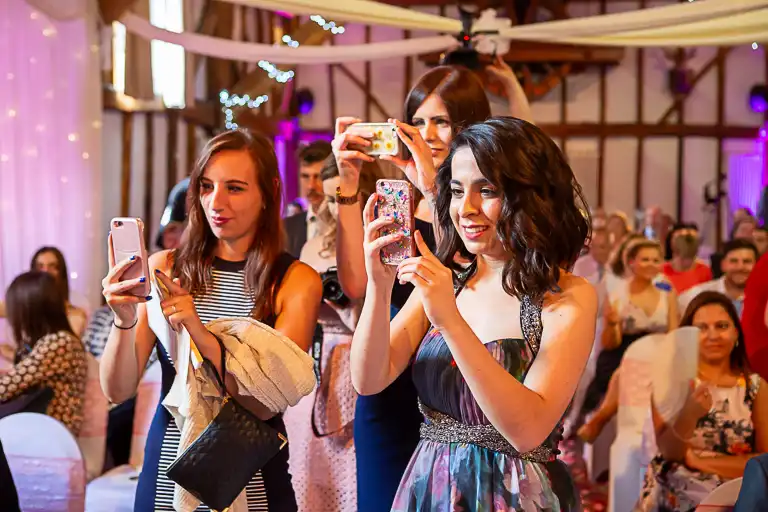 Wedding photography at Knebworth Barns, Knebworth, Hertfordshire