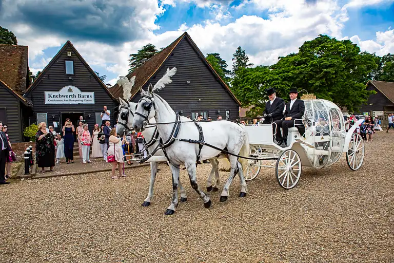 Wedding photography at Knebworth Barns, Knebworth, Hertfordshire