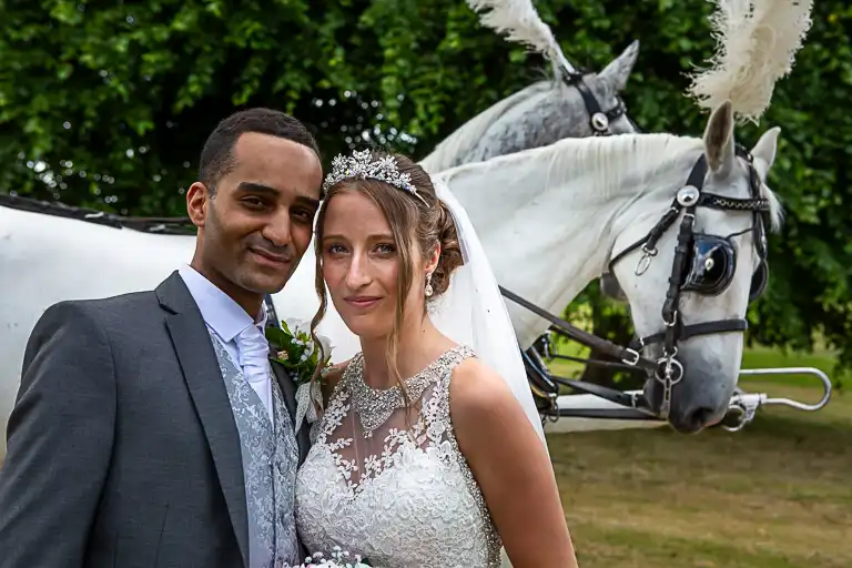 Wedding photography at Knebworth Barns, Knebworth, Hertfordshire