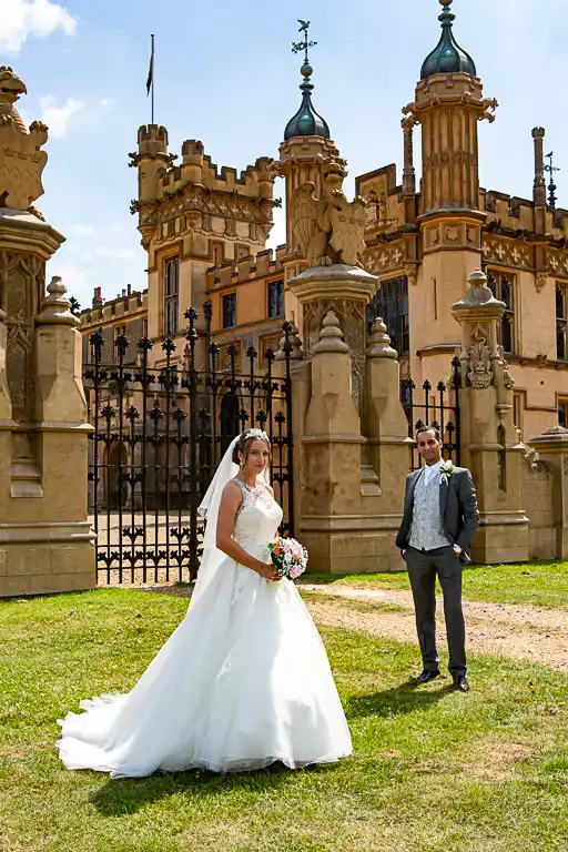 Wedding photography at Knebworth Barns, Knebworth, Hertfordshire