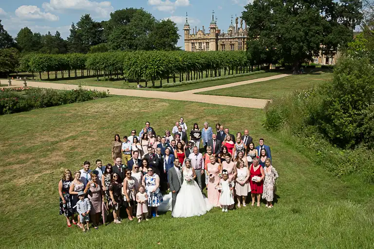 Wedding photography at Knebworth Barns, Knebworth, Hertfordshire