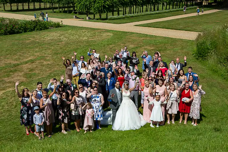 Wedding photography at Knebworth Barns, Knebworth, Hertfordshire