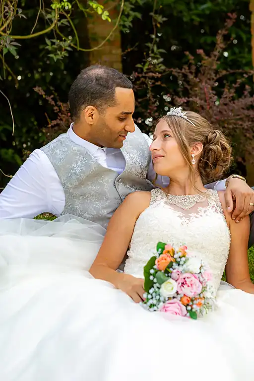 Wedding photography at Knebworth Barns, Knebworth, Hertfordshire