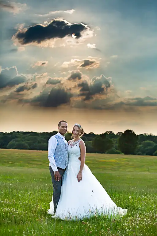 Wedding photography at Knebworth Barns, Knebworth, Hertfordshire