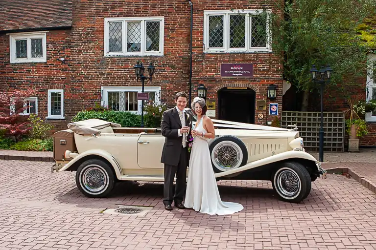 Wedding photography at Letchworth Hall Hotel, Letchworth