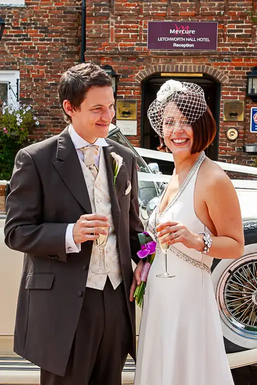 Wedding photography at Letchworth Hall Hotel, Letchworth