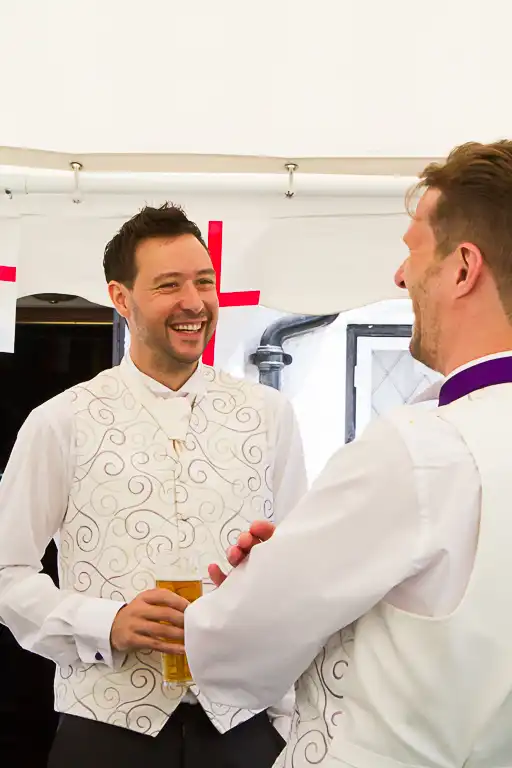 Wedding photography at Shenley Cricket Centre