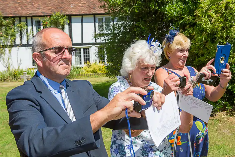 Wedding photography at Shenley Cricket Centre
