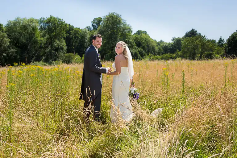 Wedding photography at Shenley Cricket Centre