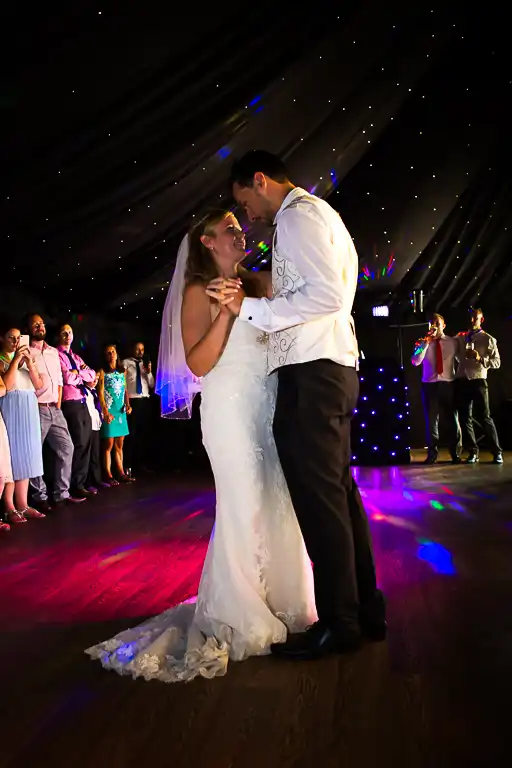 Wedding photography at Shenley Cricket Centre