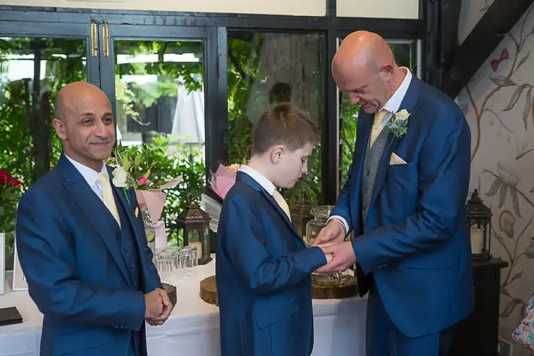 Wedding photography at South Farm, Royston