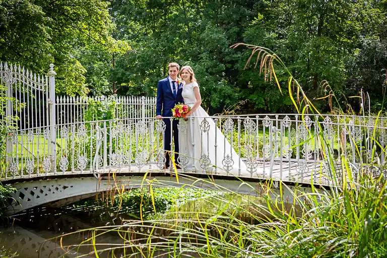 Wedding photography at Morden Hall, Wimbledon