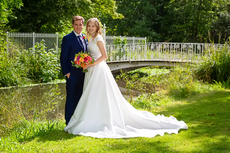 Wedding photography at Morden Hall, Wimbledon