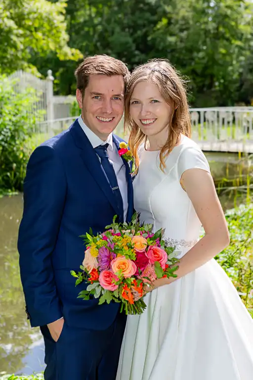 Wedding photography at Morden Hall, Wimbledon