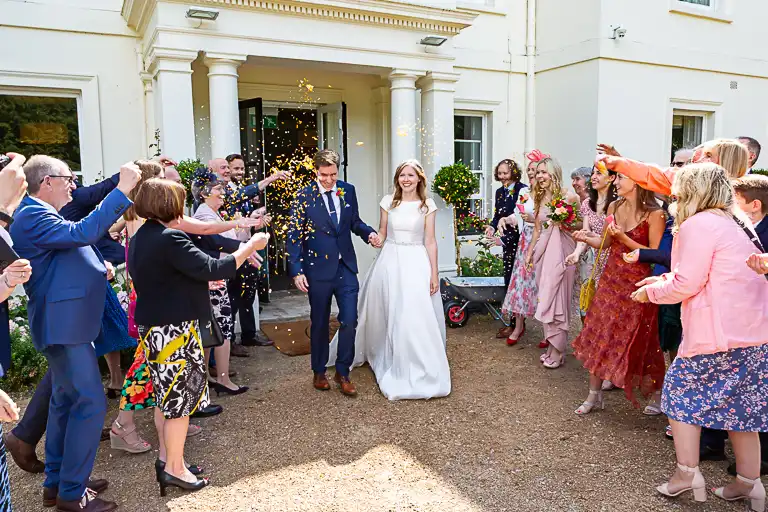 Wedding photography at Morden Hall, Wimbledon