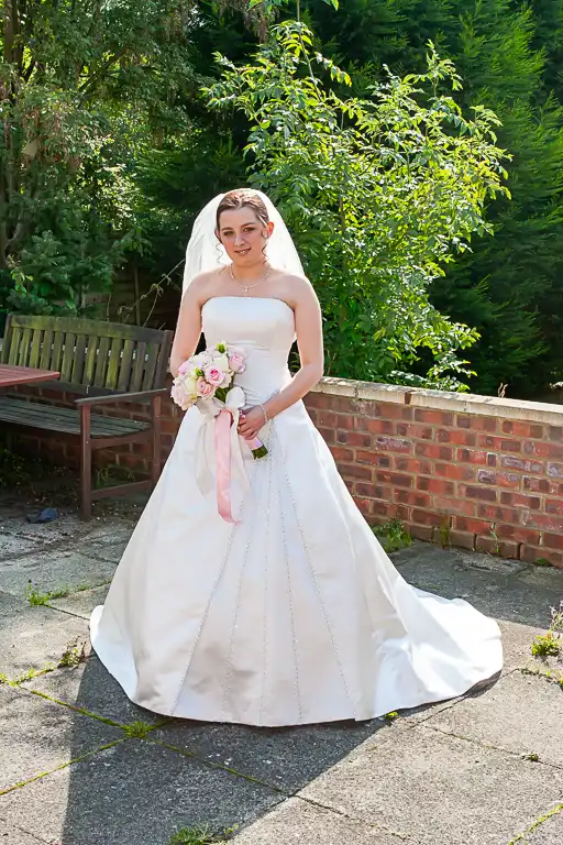 Wedding photography at Towcester Racecourse