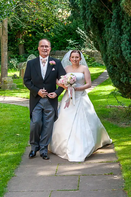 Wedding photography at Towcester Racecourse