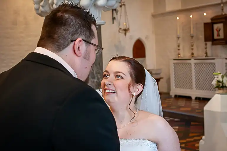 Wedding photography at Towcester Racecourse