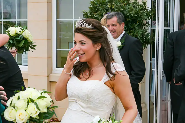 Wedding photography at at Whittlebury Park Hotel, Northamptonshire