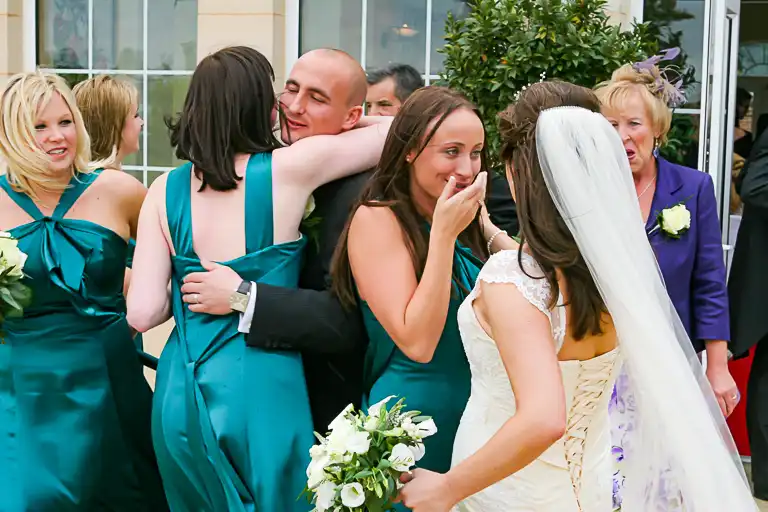 Wedding photography at at Whittlebury Park Hotel, Northamptonshire