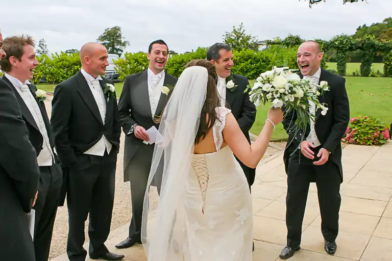 Wedding photography at at Whittlebury Park Hotel, Northamptonshire