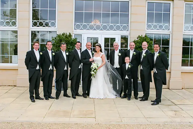 Wedding photography at at Whittlebury Park Hotel, Northamptonshire